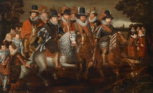 Moritz (1567-1625), Philipp Wilhelm (1558-1618), Friedrich Heinrich (1584-1647)